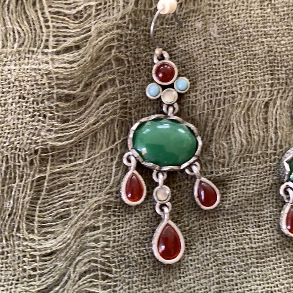 Target faux gems chandelier earrings - Picture 2 of 3